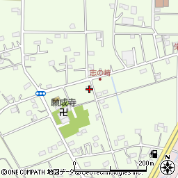 埼玉県北足立郡伊奈町小室1543-1周辺の地図