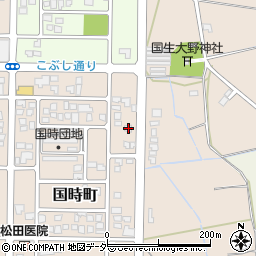 福井県大野市国時町507周辺の地図