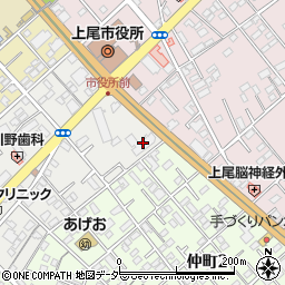 ファミール上尾弐番館周辺の地図