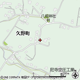 茨城県牛久市久野町2477周辺の地図