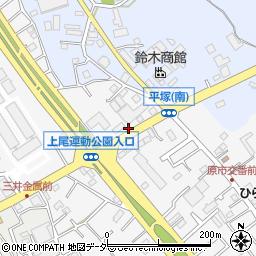 埼玉県上尾市原市1315周辺の地図