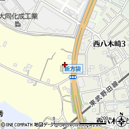 埼玉県春日部市新方袋638周辺の地図