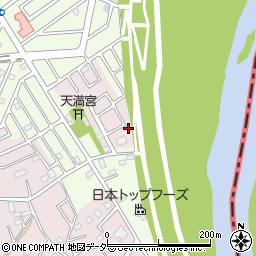 埼玉県春日部市東中野1576周辺の地図