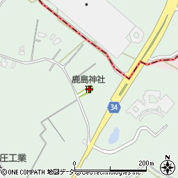 茨城県牛久市久野町2702周辺の地図