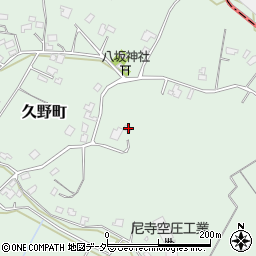 茨城県牛久市久野町2472周辺の地図