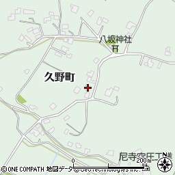茨城県牛久市久野町2351周辺の地図