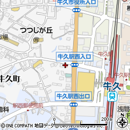飯泉医院周辺の地図