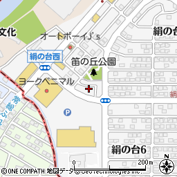 茨城県つくばみらい市絹の台3丁目29周辺の地図
