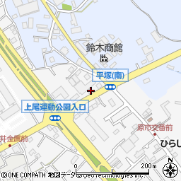 埼玉県上尾市原市1316-4周辺の地図