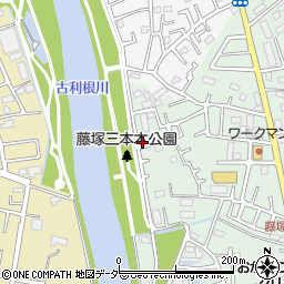 埼玉県春日部市藤塚1316周辺の地図