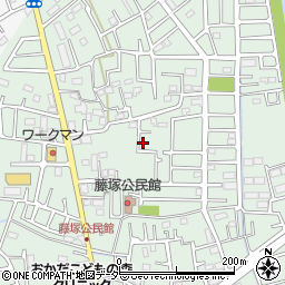 埼玉県春日部市藤塚1640周辺の地図
