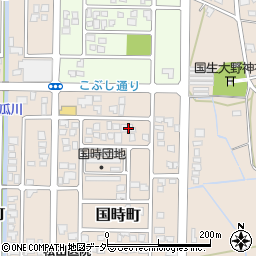 福井県大野市国時町320周辺の地図