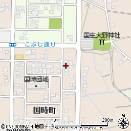 福井県大野市国時町508周辺の地図