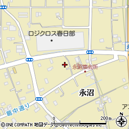 埼玉県春日部市永沼1023周辺の地図