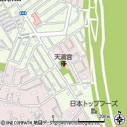 埼玉県春日部市新宿新田1565周辺の地図