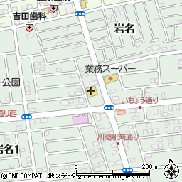 マツモトキヨシ川間南口店周辺の地図