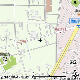 埼玉県北足立郡伊奈町小室1599周辺の地図