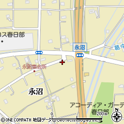 埼玉県春日部市永沼1061周辺の地図