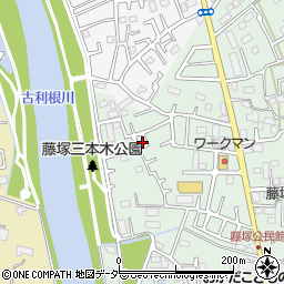 埼玉県春日部市藤塚1309周辺の地図