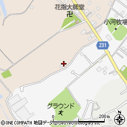 茨城県稲敷市月出里33周辺の地図