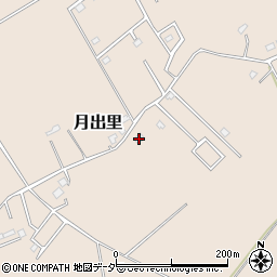 茨城県稲敷市月出里273-4周辺の地図