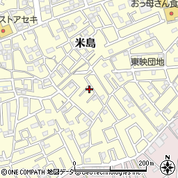 埼玉県春日部市米島810周辺の地図