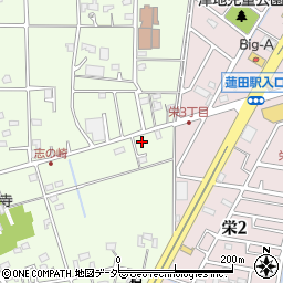 埼玉県北足立郡伊奈町小室2368周辺の地図