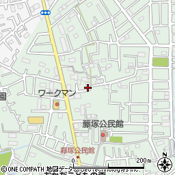 埼玉県春日部市藤塚1586周辺の地図