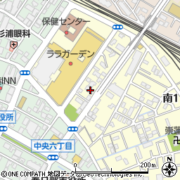 宇田川鍼灸治療院周辺の地図