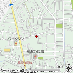 埼玉県春日部市藤塚1610周辺の地図