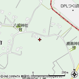 茨城県牛久市久野町2490周辺の地図