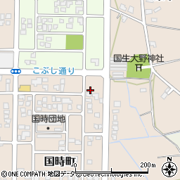 福井県大野市国時町501周辺の地図