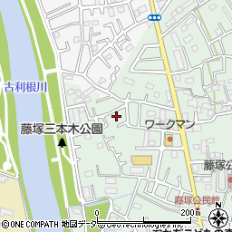埼玉県春日部市藤塚1308周辺の地図