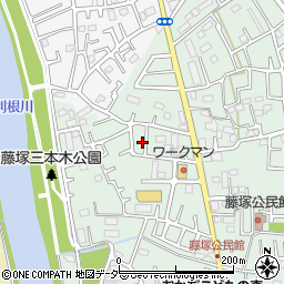 埼玉県春日部市藤塚1288周辺の地図