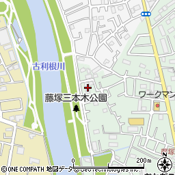 埼玉県春日部市藤塚1486周辺の地図