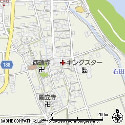 福井県鯖江市石田上町周辺の地図