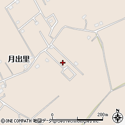茨城県稲敷市月出里273周辺の地図