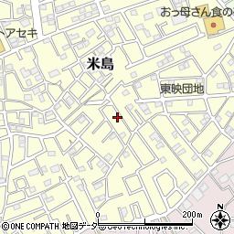 埼玉県春日部市米島815周辺の地図