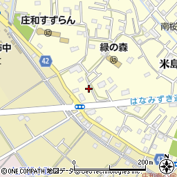埼玉県春日部市米島98周辺の地図