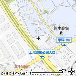 埼玉県上尾市原市1340周辺の地図