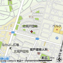 埼玉県坂戸市末広町13-14周辺の地図