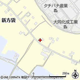 埼玉県春日部市新方袋418周辺の地図