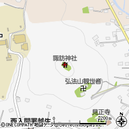 諏訪神社周辺の地図