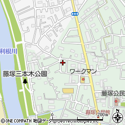 埼玉県春日部市藤塚1290周辺の地図