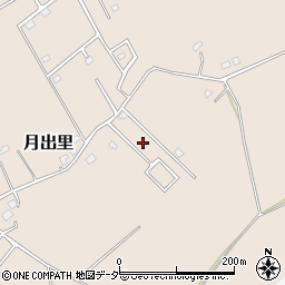 茨城県稲敷市月出里273-33周辺の地図