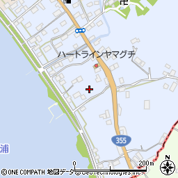 茨城県行方市富田43周辺の地図