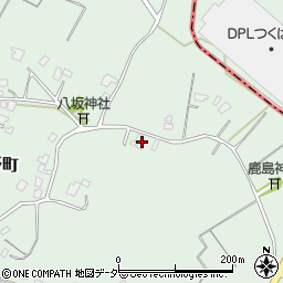 茨城県牛久市久野町2488周辺の地図