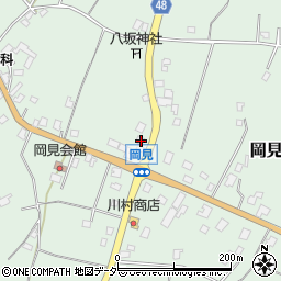 茨城県牛久市岡見町2239周辺の地図