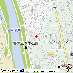 埼玉県春日部市藤塚1490周辺の地図