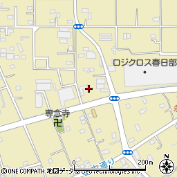 埼玉県春日部市永沼629周辺の地図